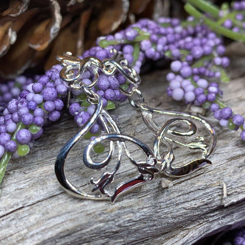 Bluebell Art Deco Earrings