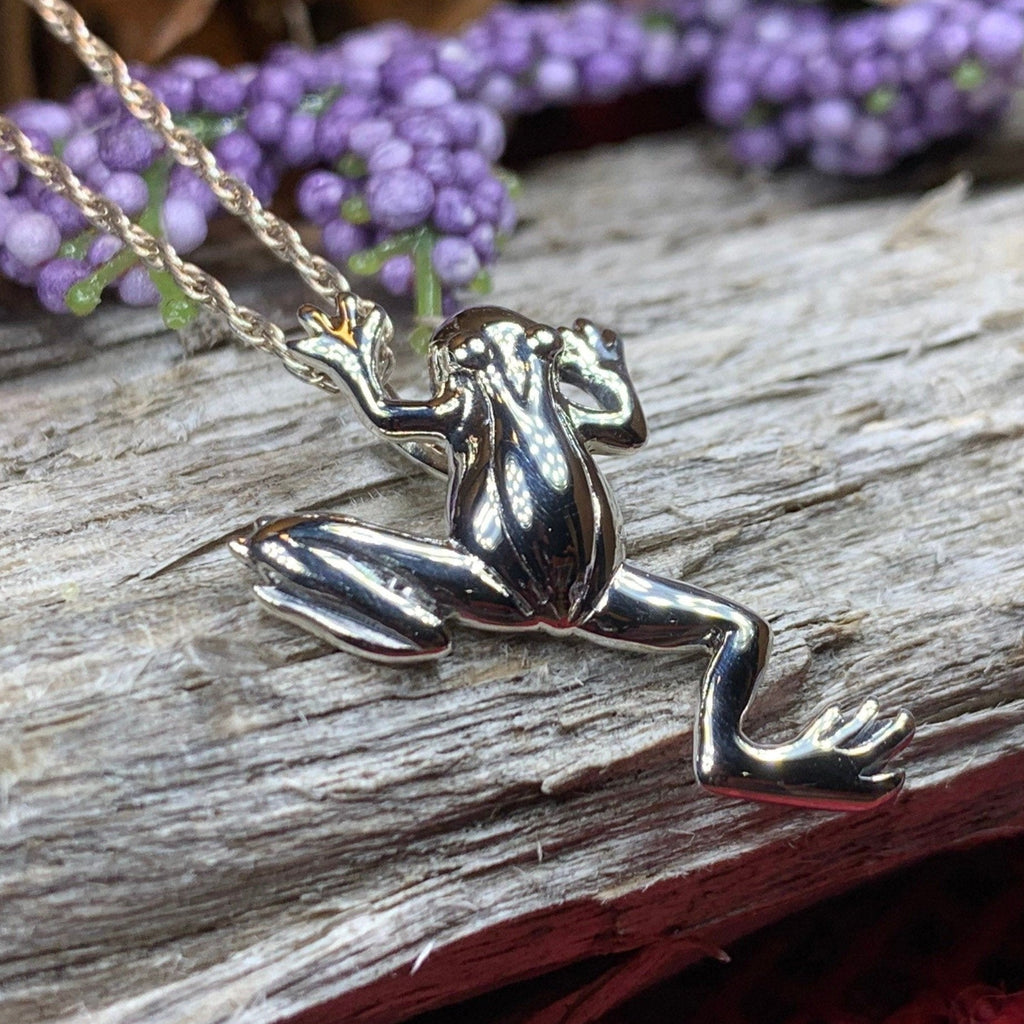 Jumping Frog Necklace
