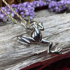 Jumping Frog Necklace