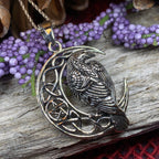 Nightwatcher Celtic Raven Necklace