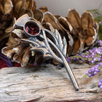 Purple Fields Thistle Pin