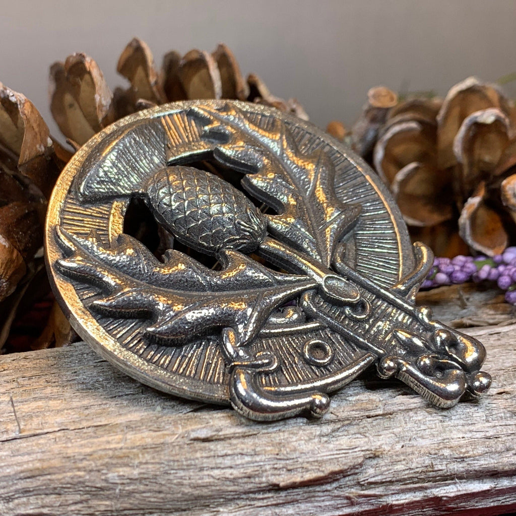 Caledonian Pride Thistle Brooch
