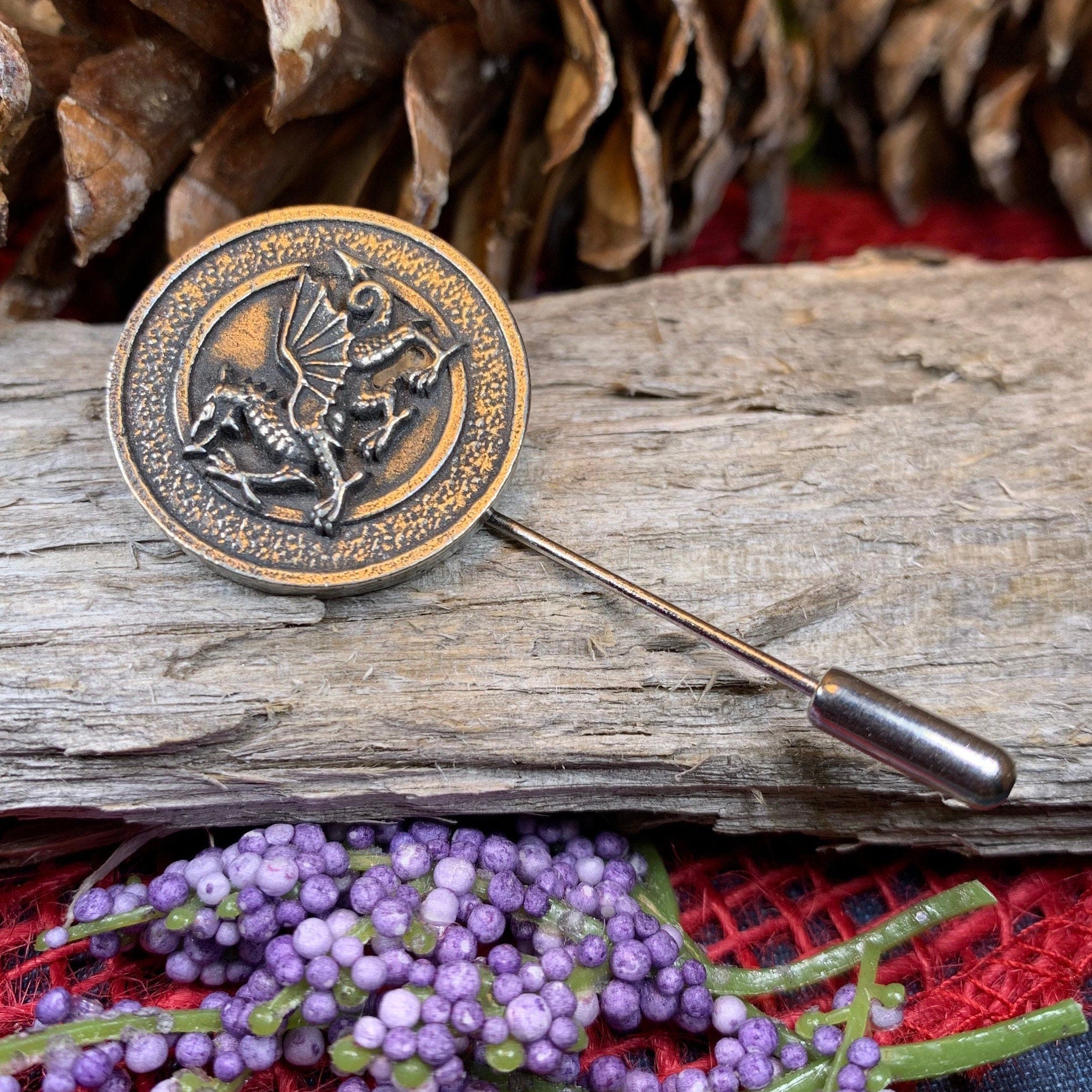 Carwyn Welsh Dragon Stick Pin