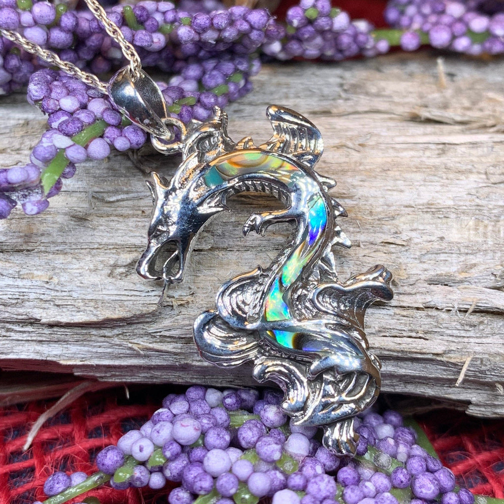 Bluefire Dragon Necklace