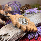 Weirwood Irish Oak Tree of Life Necklace