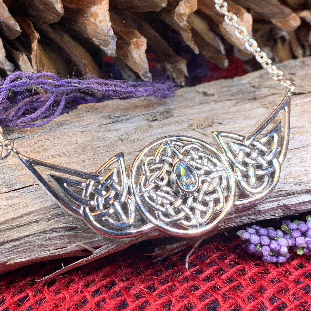 Glorious Celtic Wheel of Life Necklace