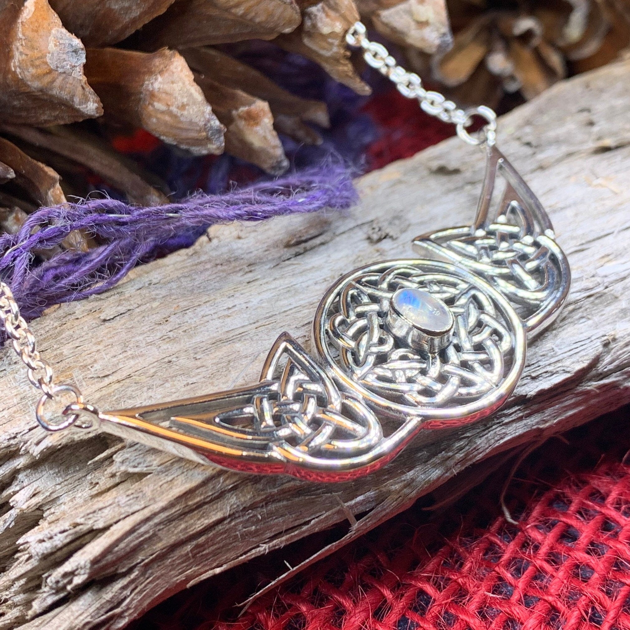 Glorious Celtic Wheel of Life Necklace