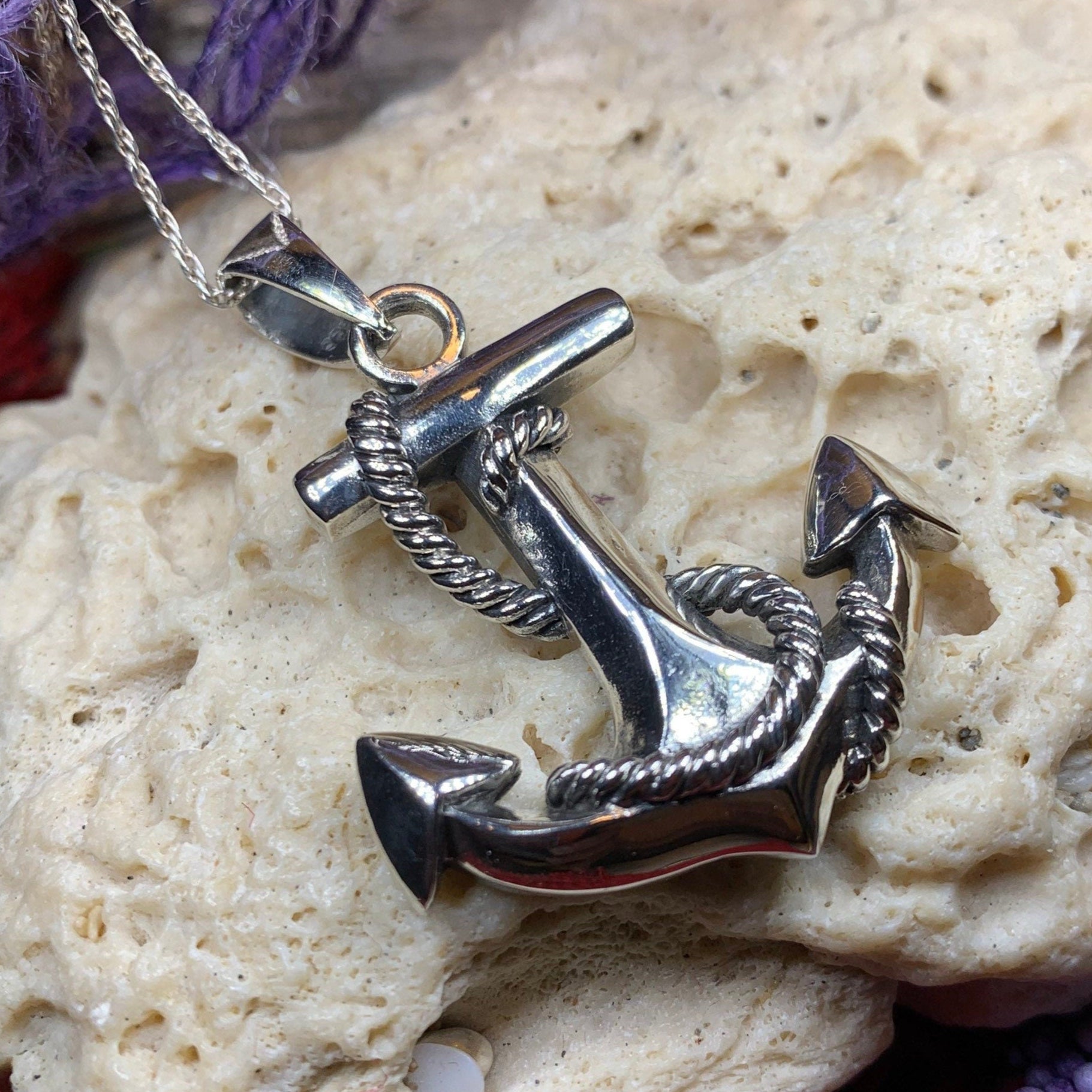 Pittenweem Anchor Necklace