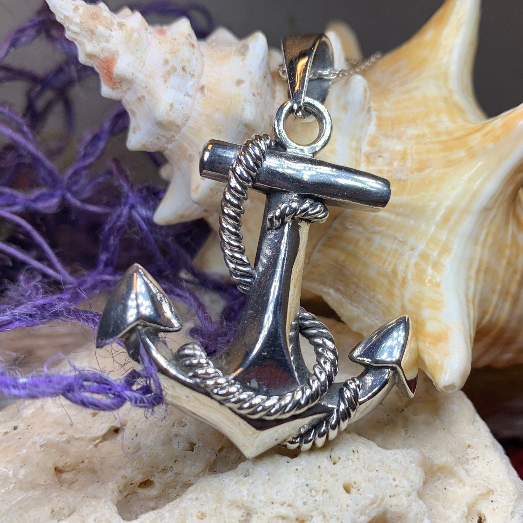 Pittenweem Anchor Necklace