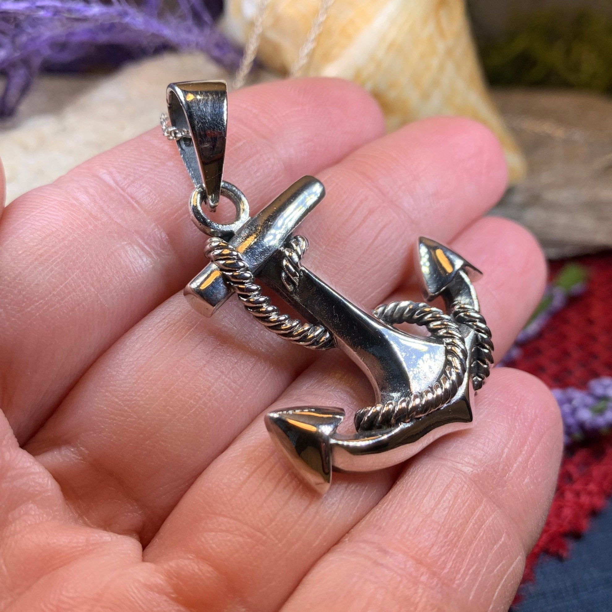 Pittenweem Anchor Necklace