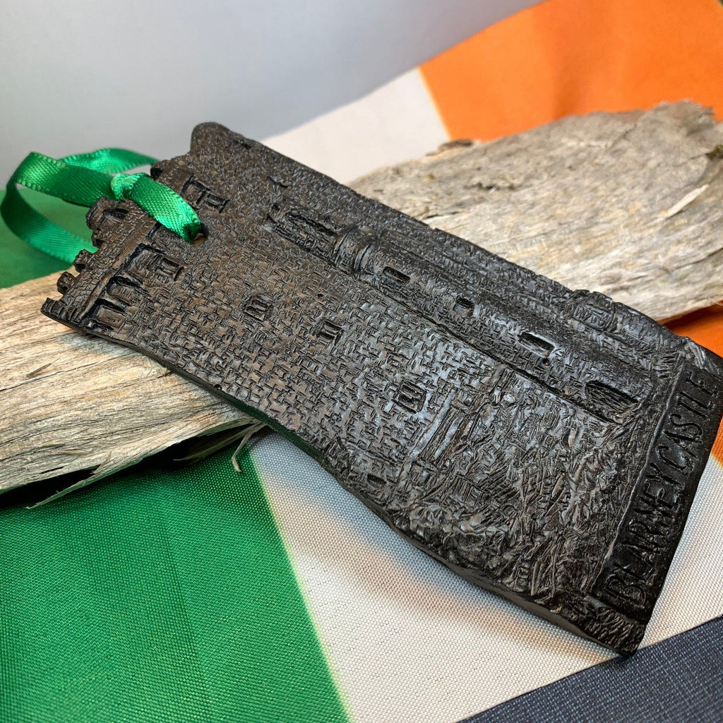Irish Castle Turf Hanging Ornament