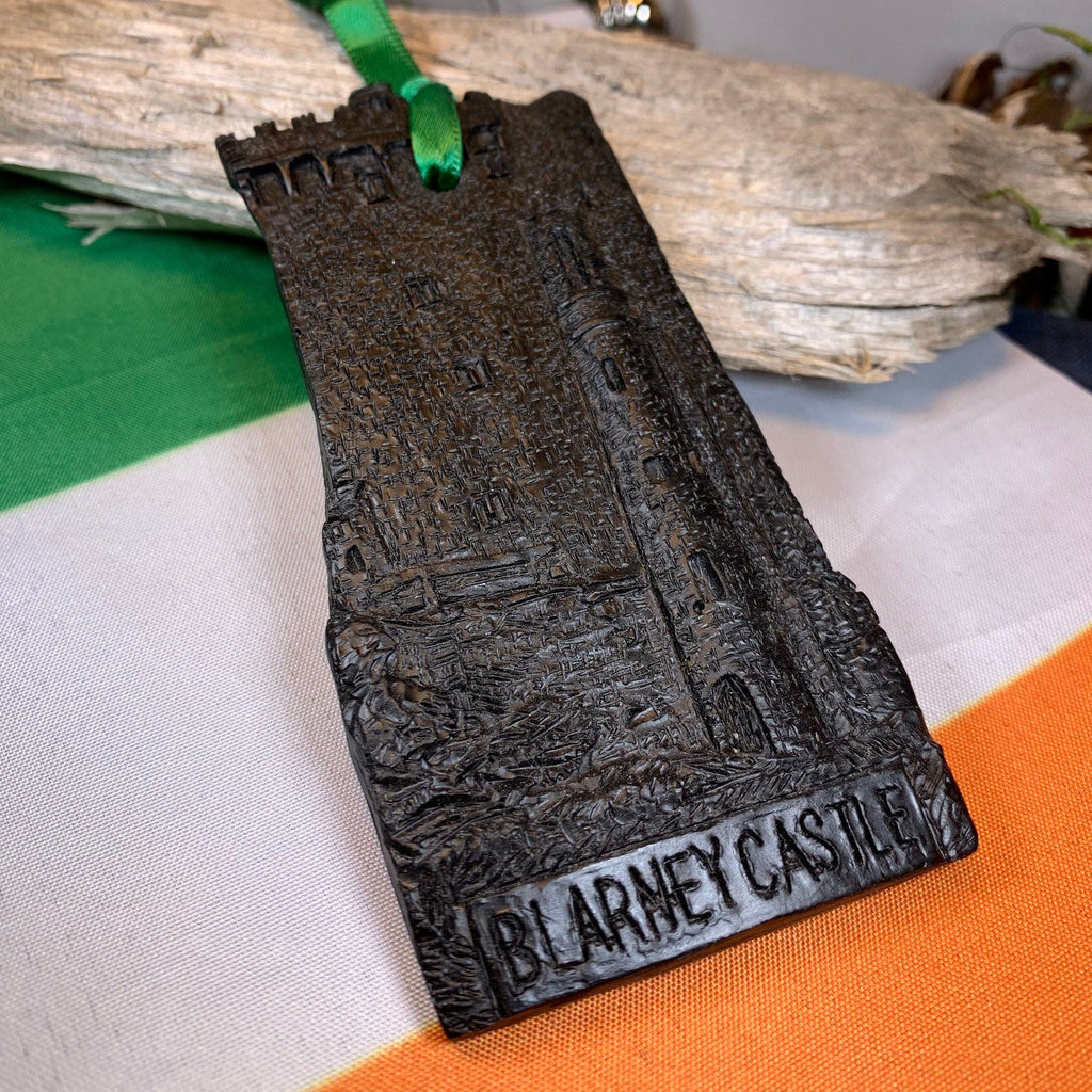Irish Castle Turf Hanging Ornament