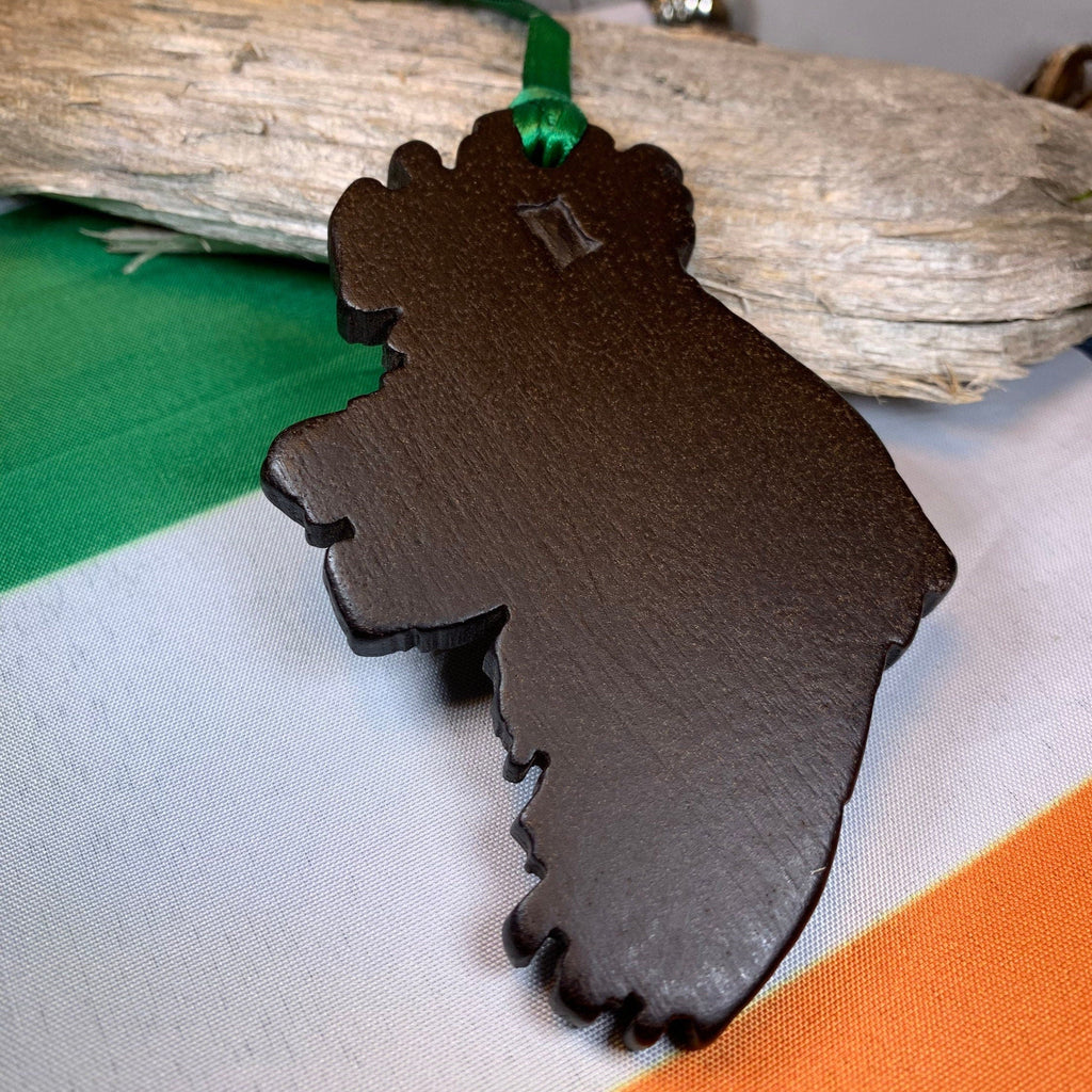 Ireland Map Turf Ornament