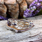 Cairn Sabie Thistle Amethyst Brooch