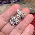 Cairn Baird Scottish Thistle Post Earrings