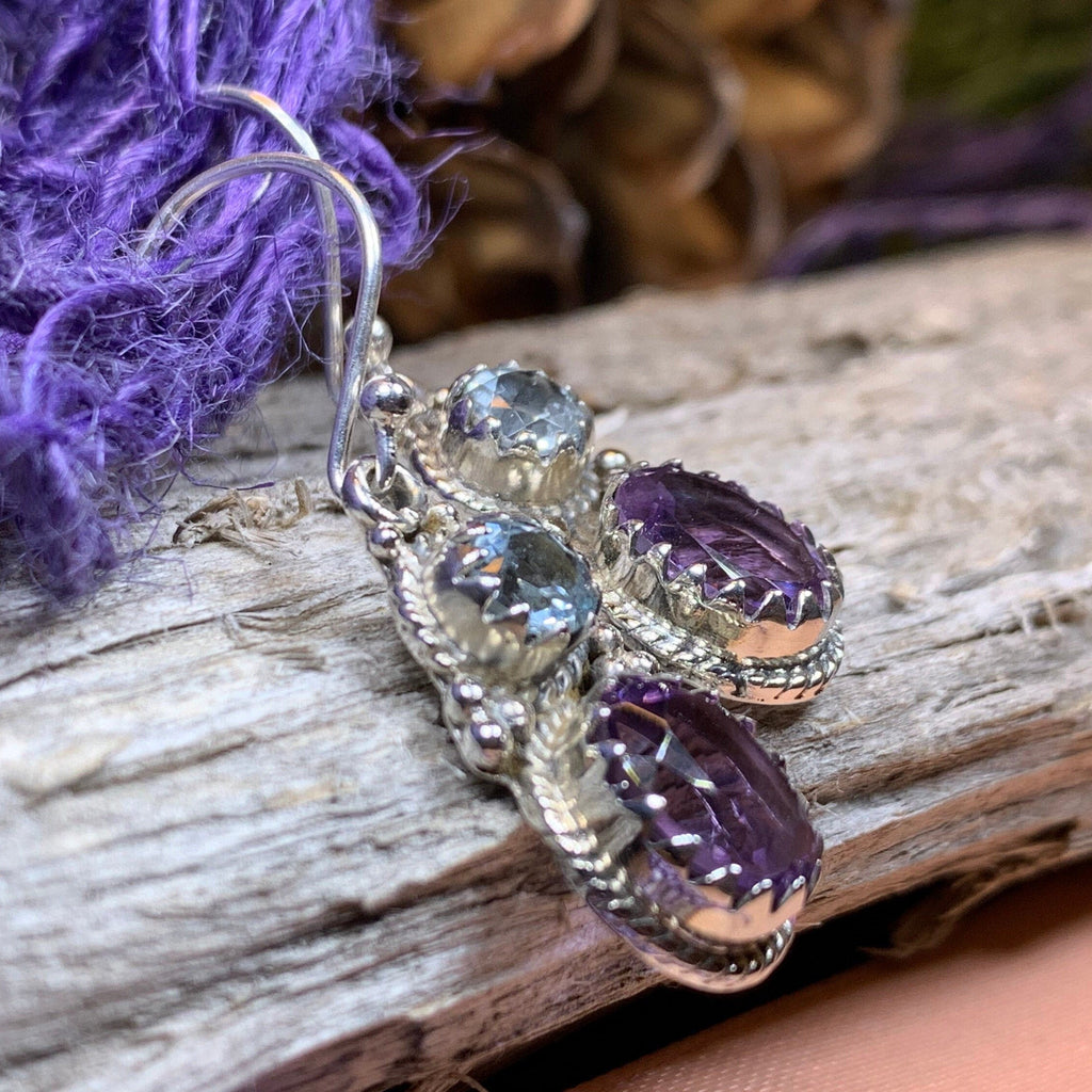 Amethyst Romance Earrings