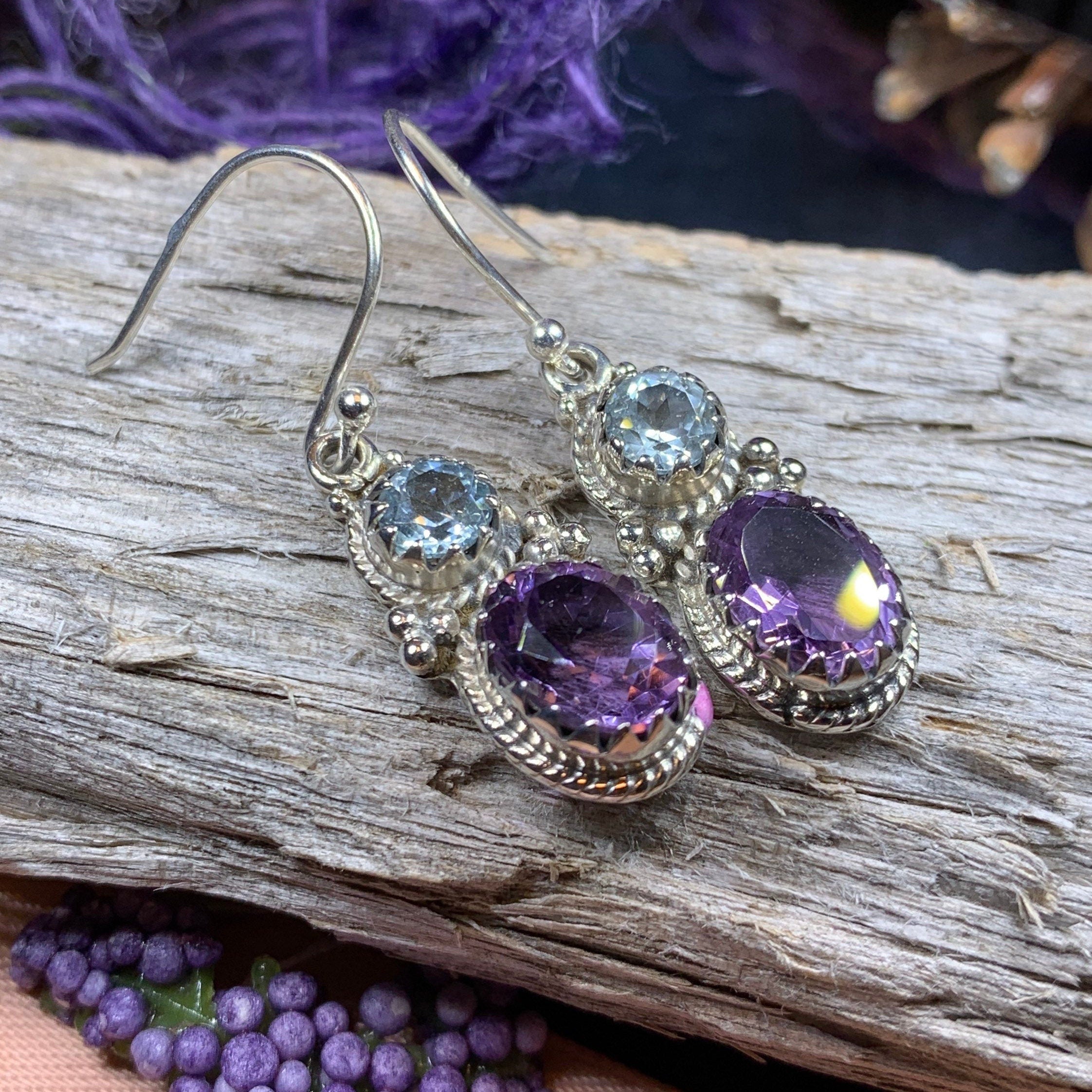Amethyst Romance Earrings