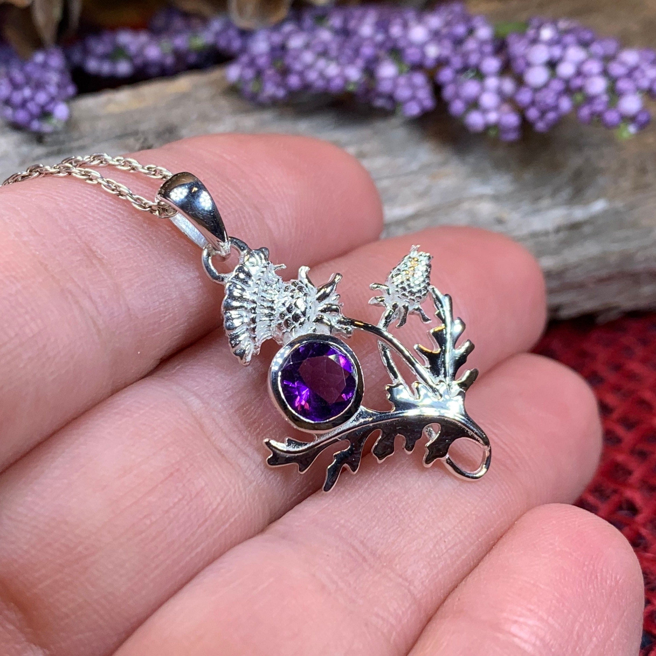 Cairn Ross Thistle Necklace