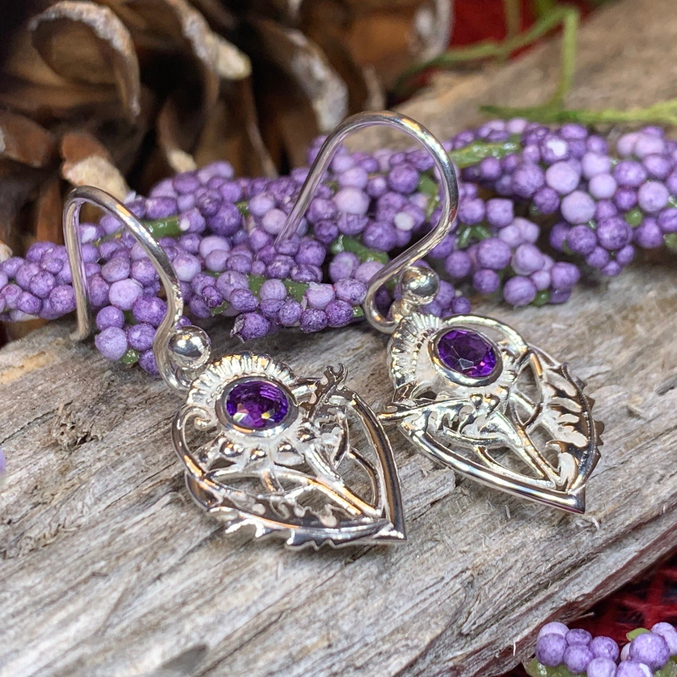 Cairn Sabie Thistle Earrings