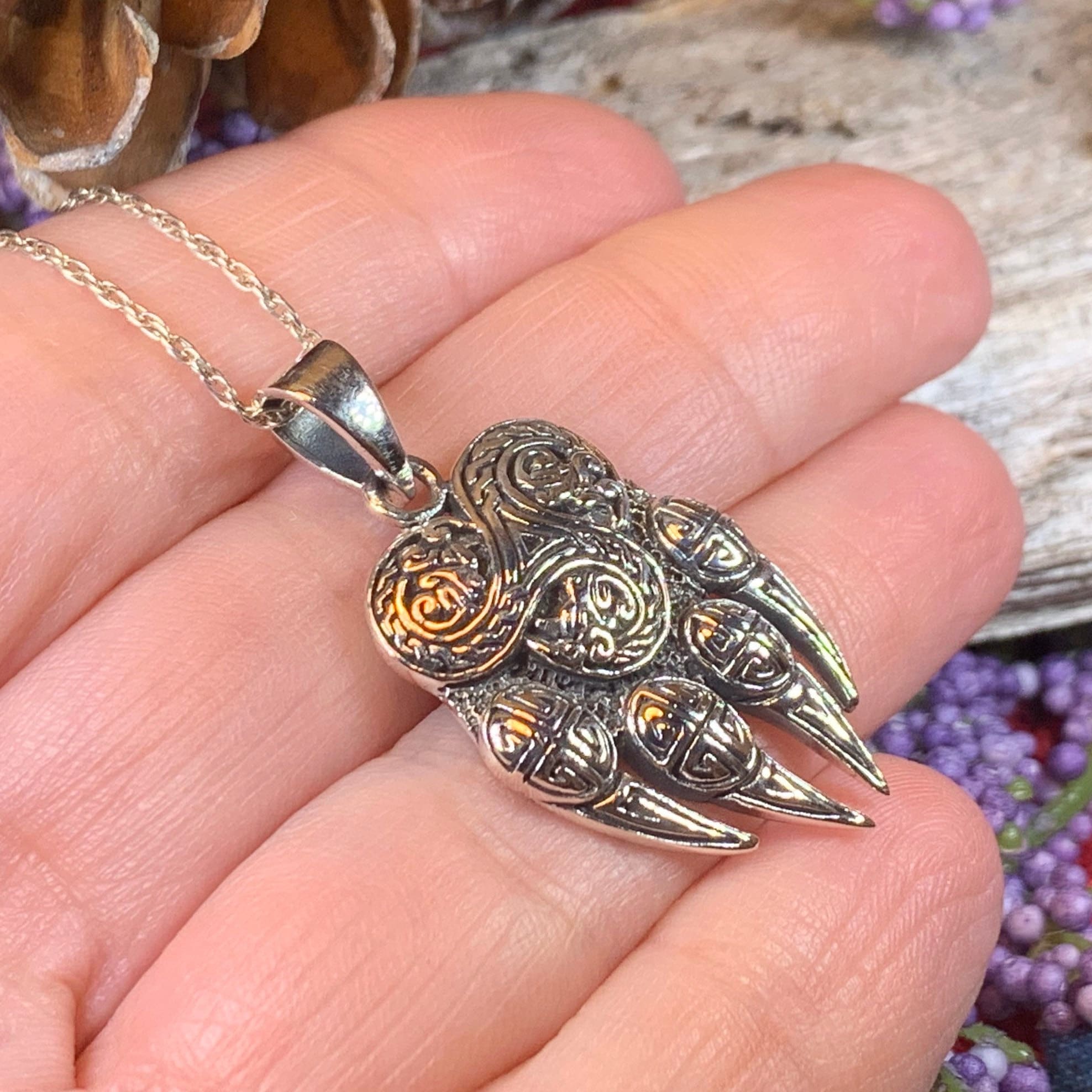 Mathan Celtic Bear Claw Necklace