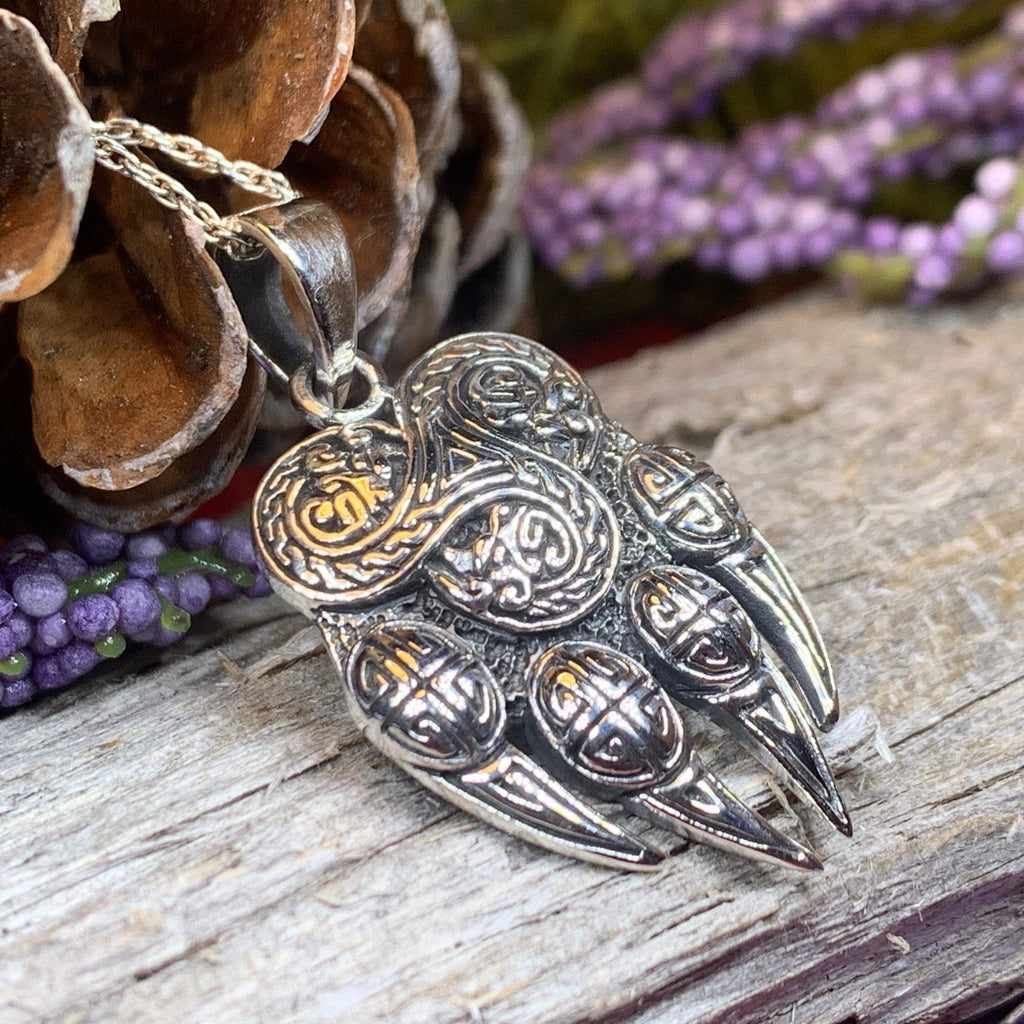 Mathan Celtic Bear Claw Necklace