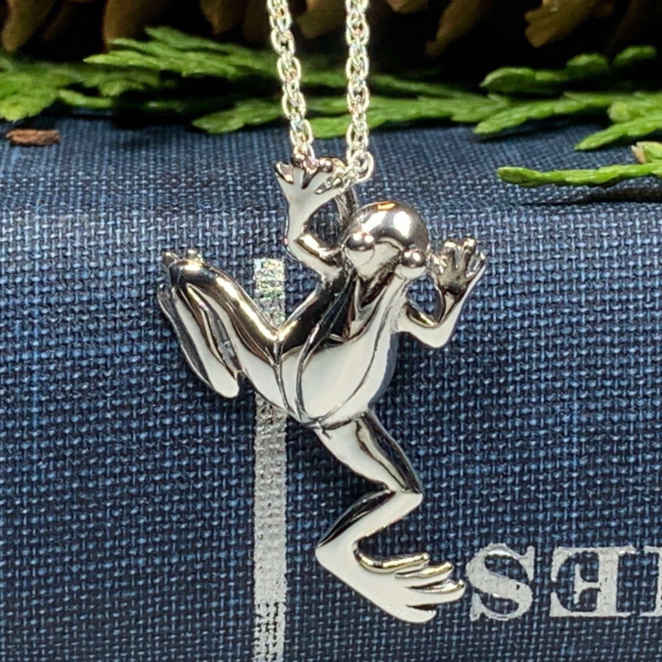 Jumping Frog Necklace
