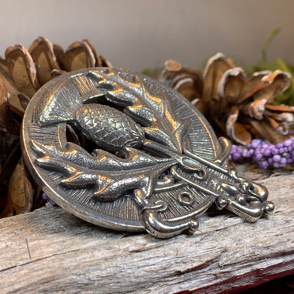 Caledonian Pride Thistle Brooch