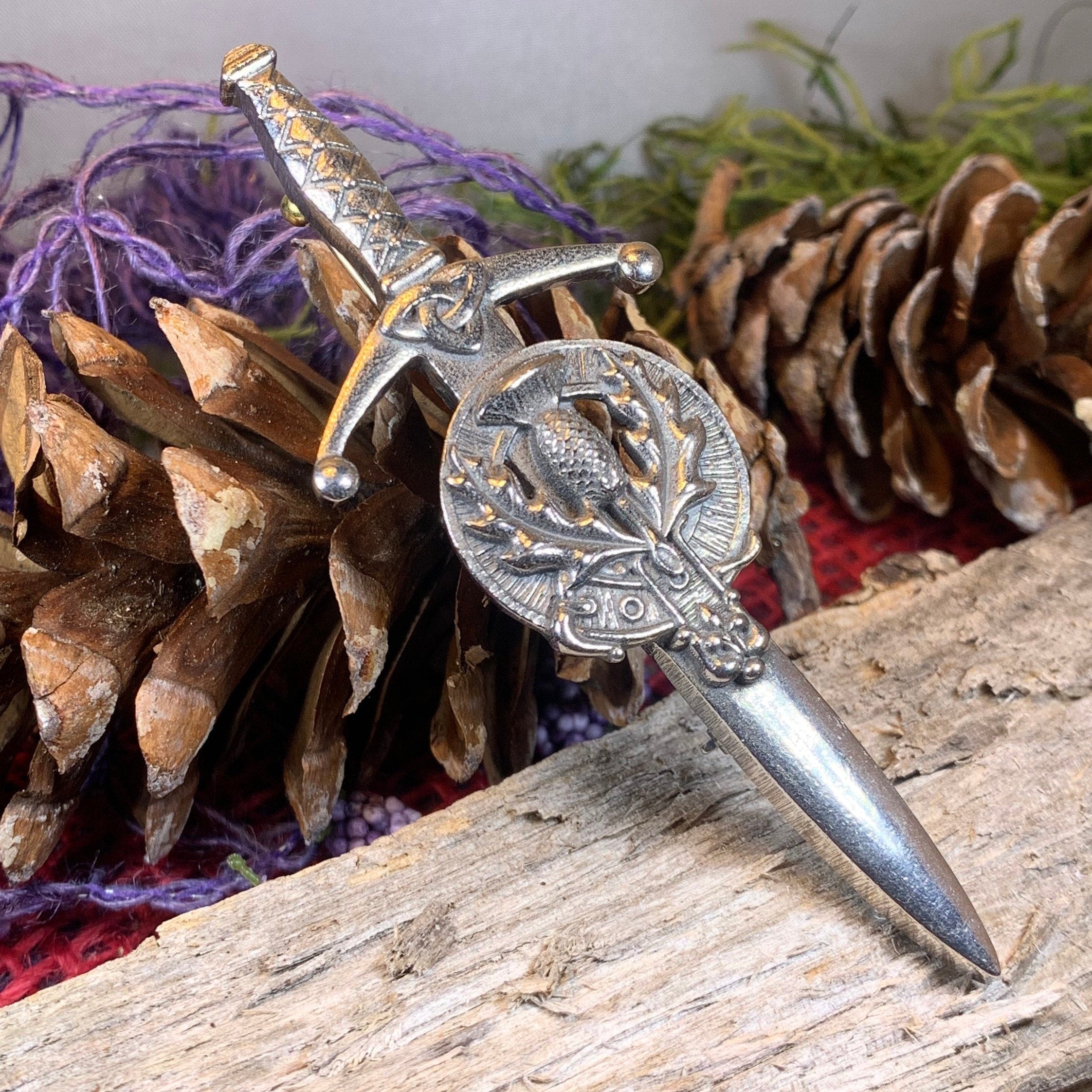 Lomond Thistle Kilt Pin