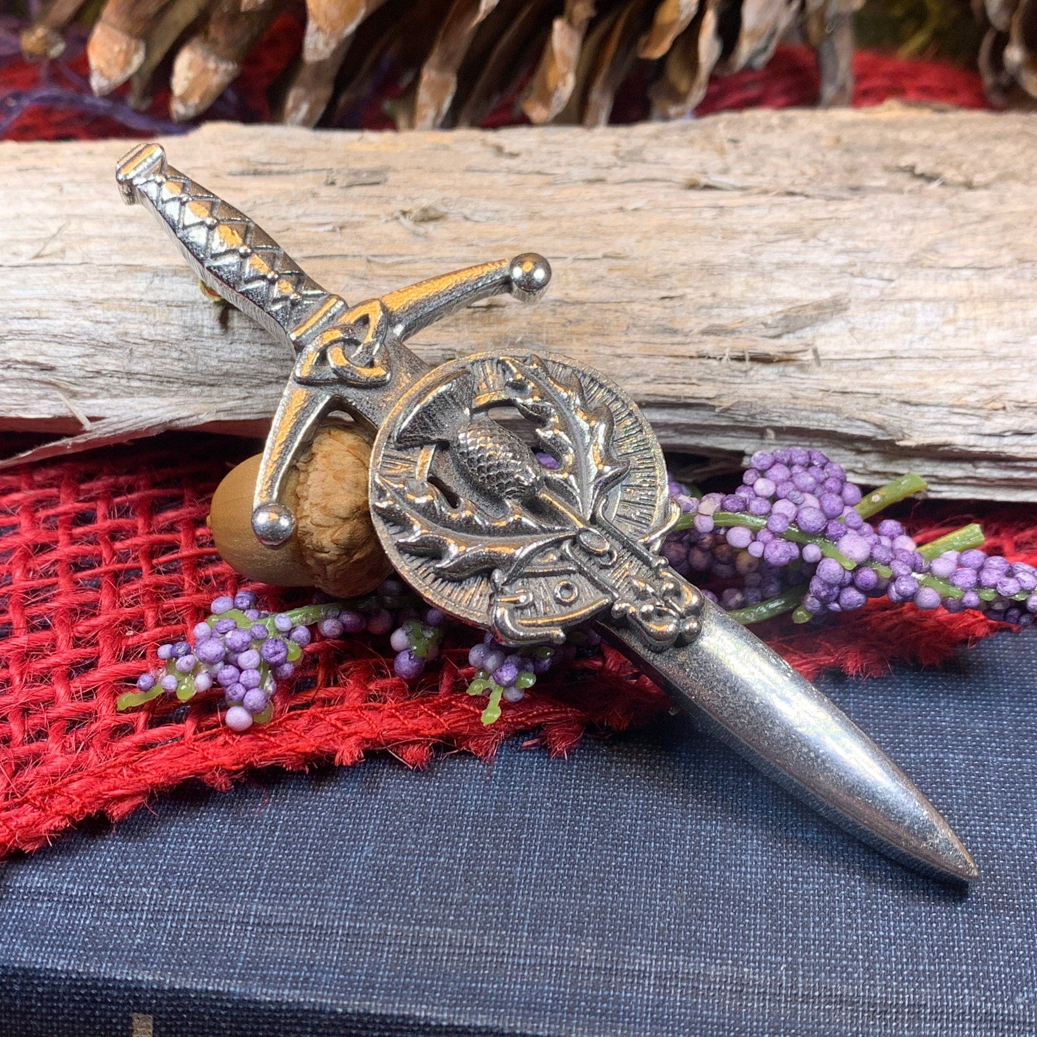 Lomond Thistle Kilt Pin