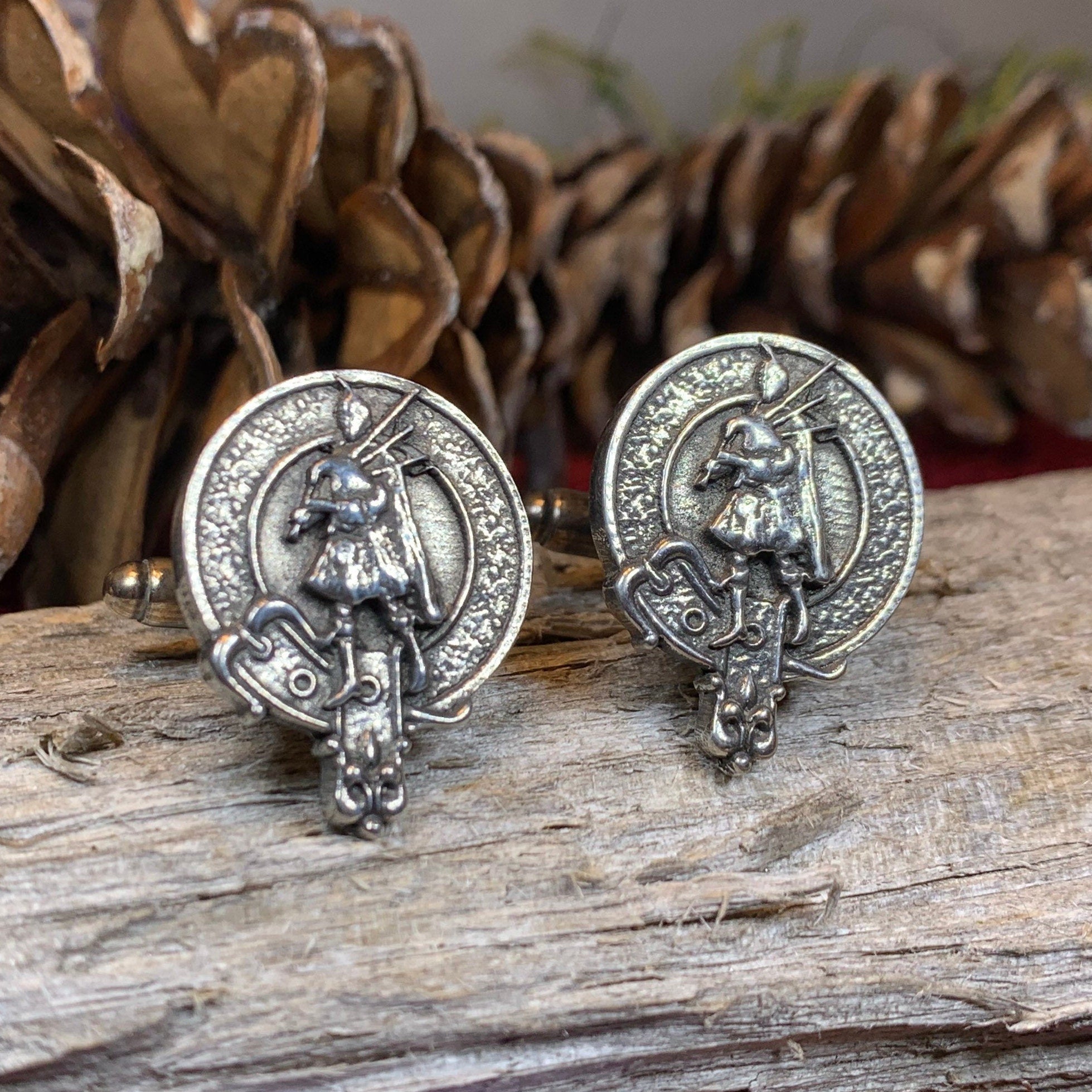 Bagpipes Cuff Links