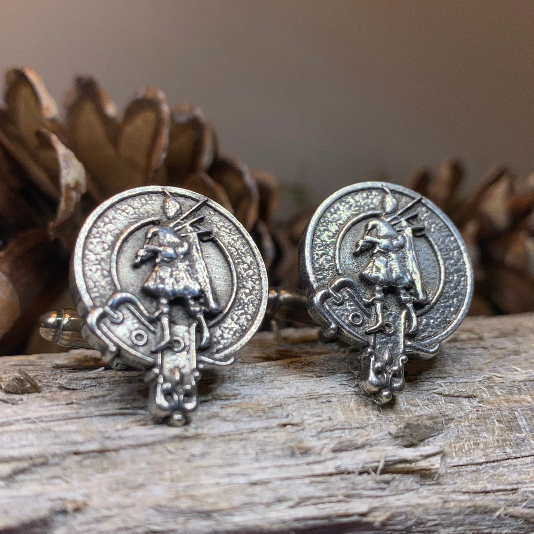 Bagpipes Cuff Links