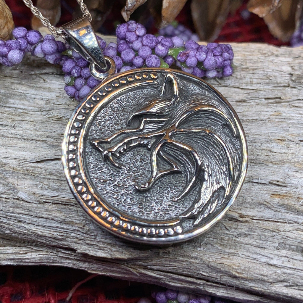 Gundolf Wolf Necklace