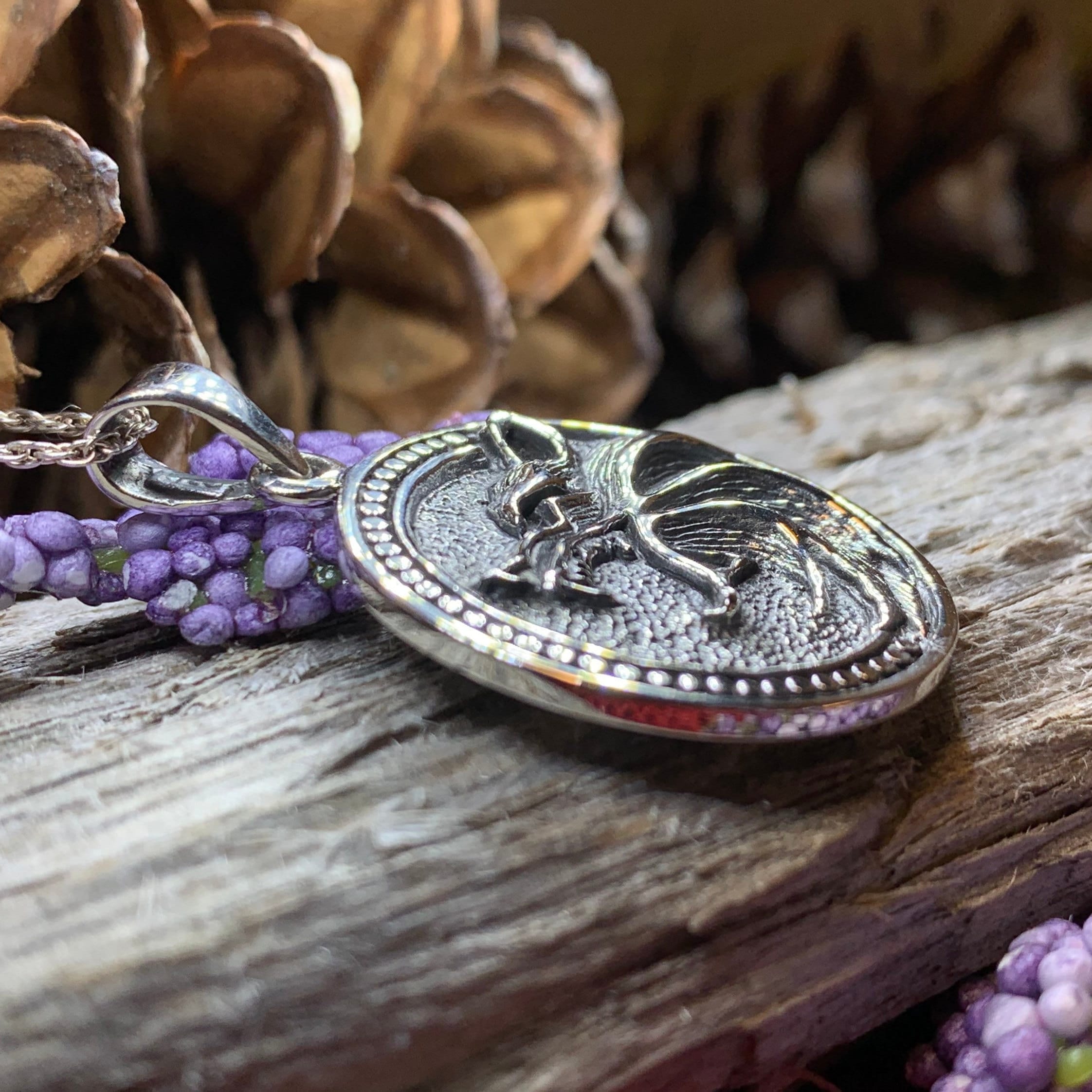 Gundolf Wolf Necklace