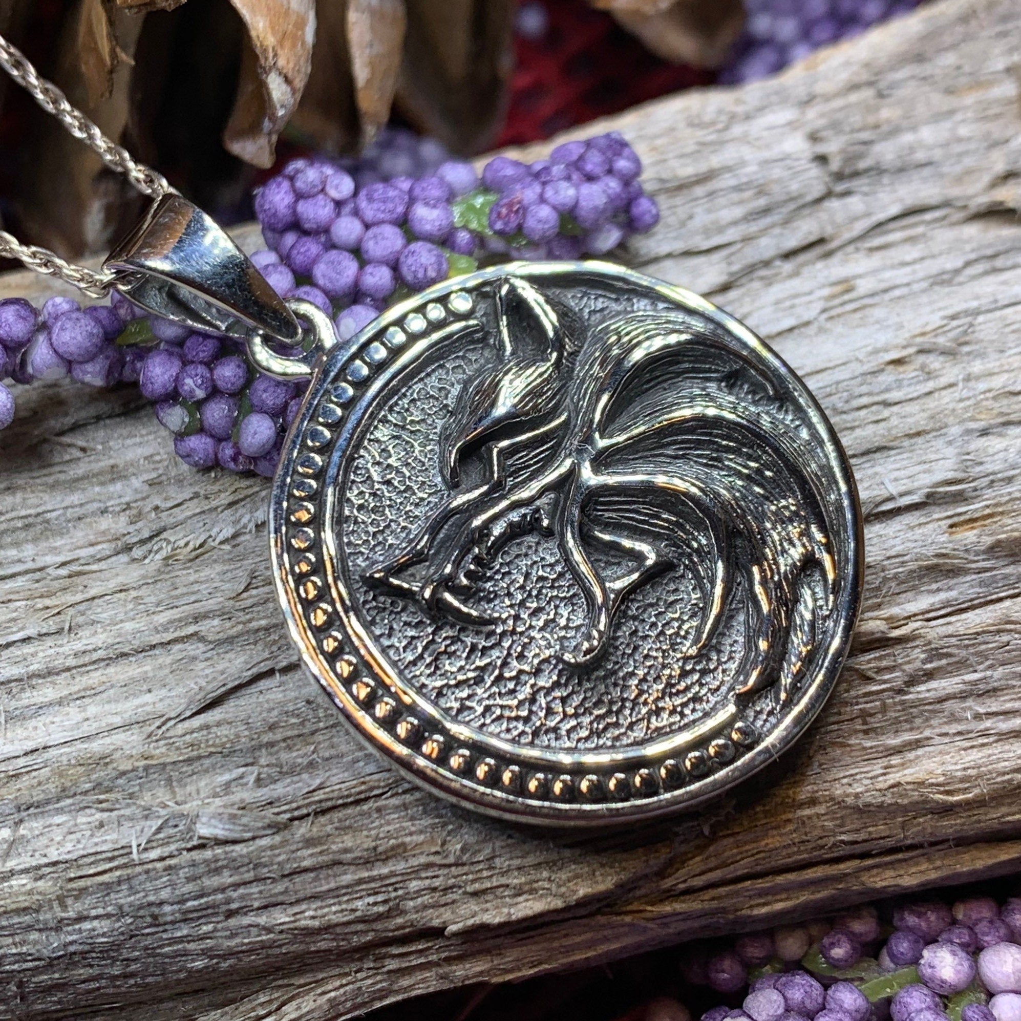Gundolf Wolf Necklace