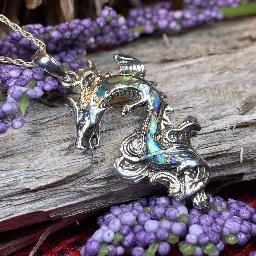 Bluefire Dragon Necklace