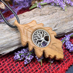 Weirwood Irish Oak Tree of Life Necklace