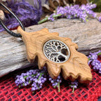 Weirwood Irish Oak Tree of Life Necklace