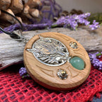 Iroko Forest Wolf Necklace