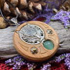 Iroko Forest Wolf Necklace
