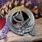 Irish Harp Brooch