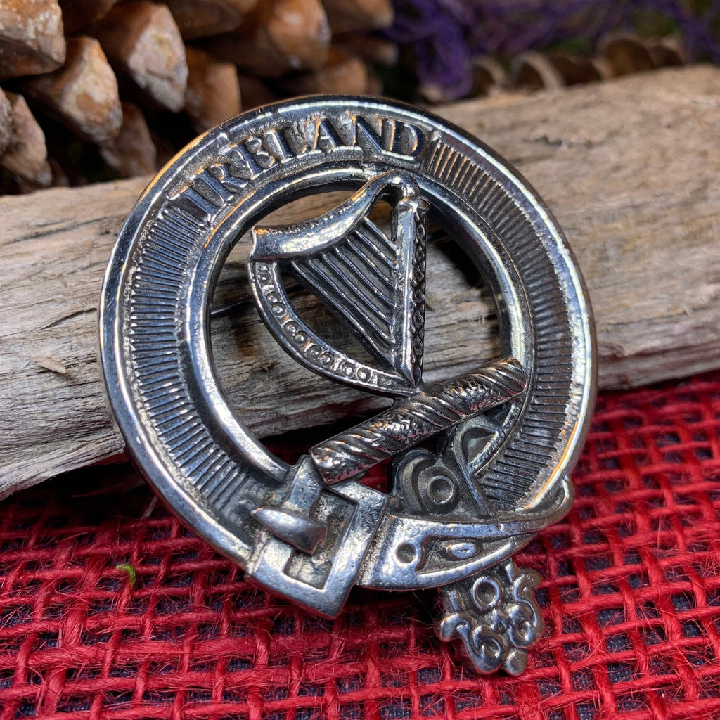Irish Harp Brooch