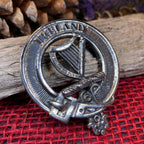 Irish Harp Brooch