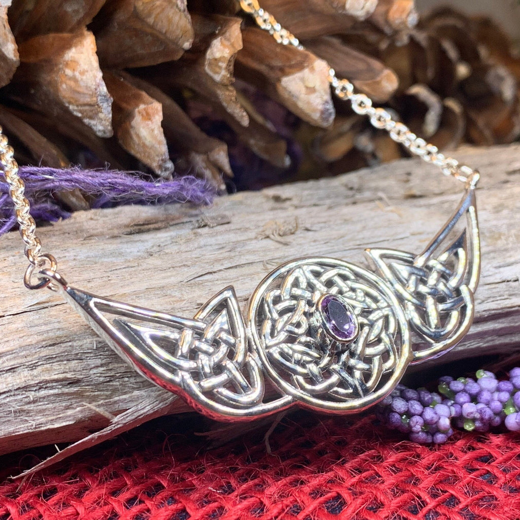 Glorious Celtic Wheel of Life Necklace