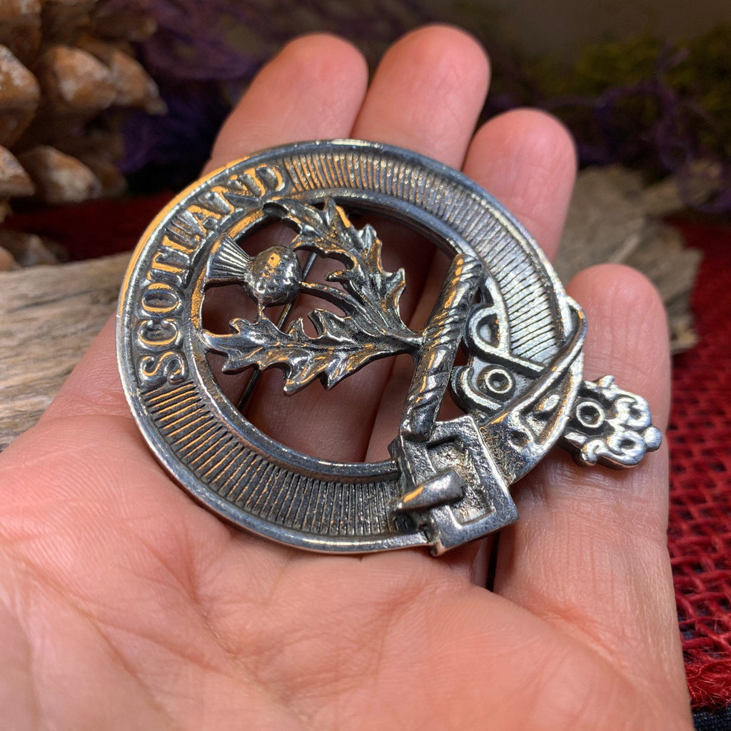 Scotland Thistle Brooch