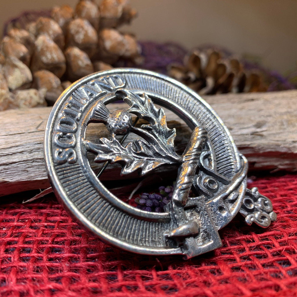 Scotland Thistle Brooch