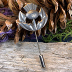 Clyde Thistle Stick Pin