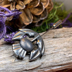 Clyde Thistle Stick Pin