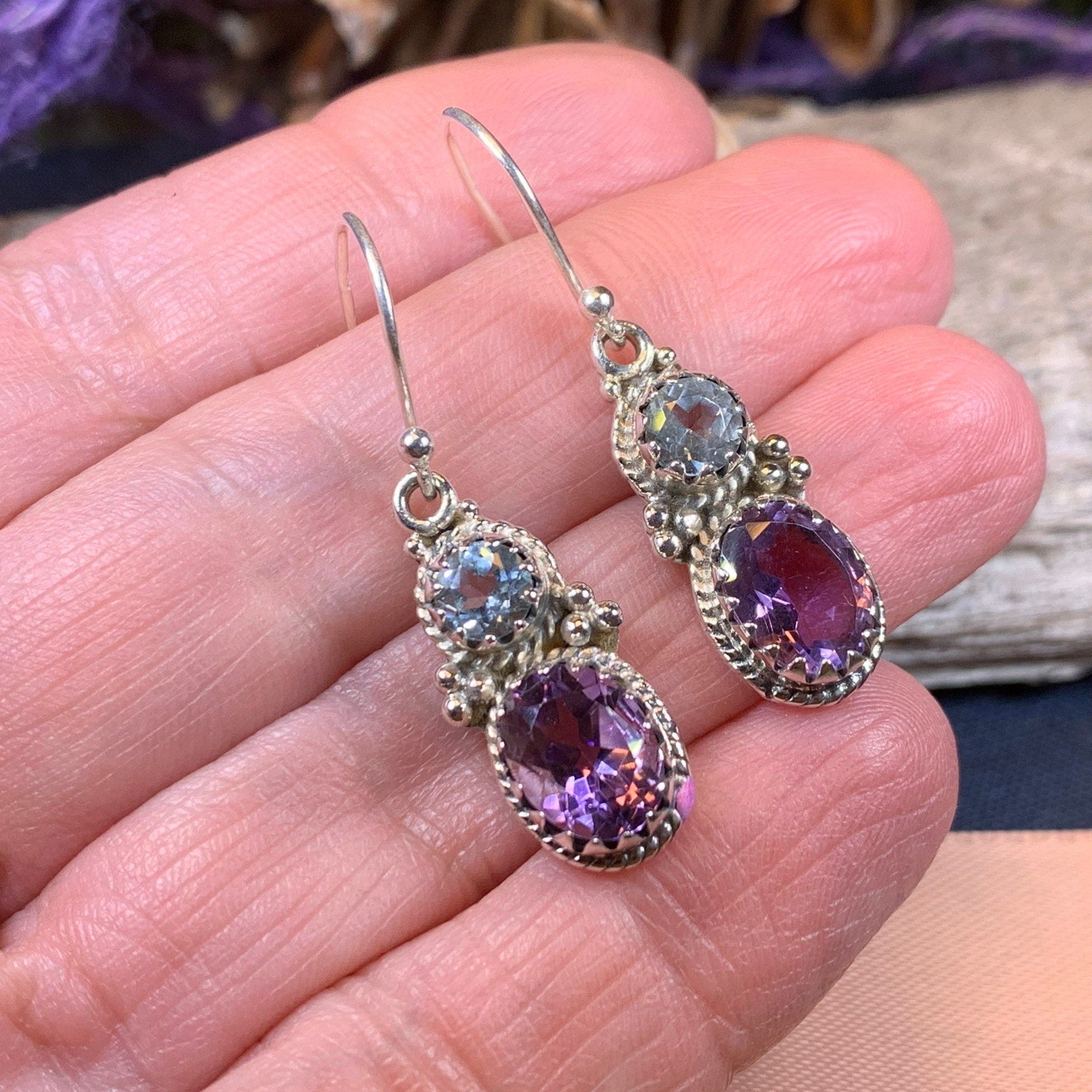 Amethyst Romance Earrings