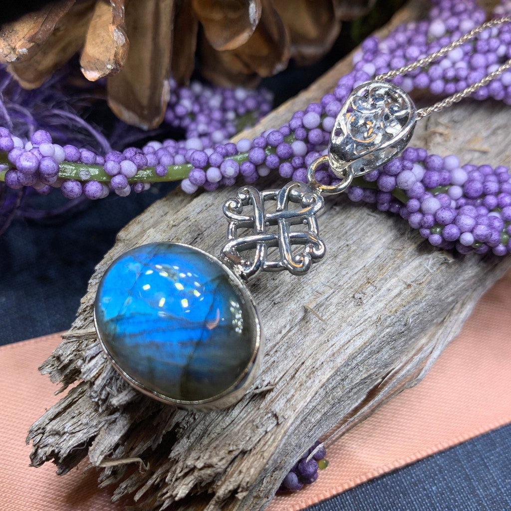 Nyra Celtic Love Knot Necklace