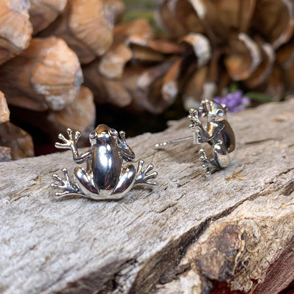 Shayla Frog Post Earrings